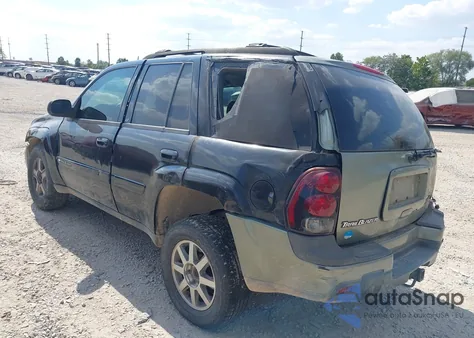 2004 Chevrolet Trailblazer Lt из США, поврежденный, VIN 1GNDT13S242224979